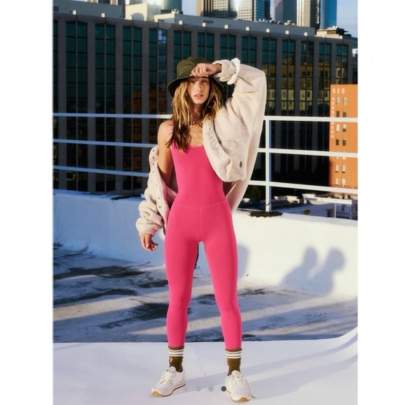 FP Movement Good Karma Onesie in Berry - Picture 4 of 10